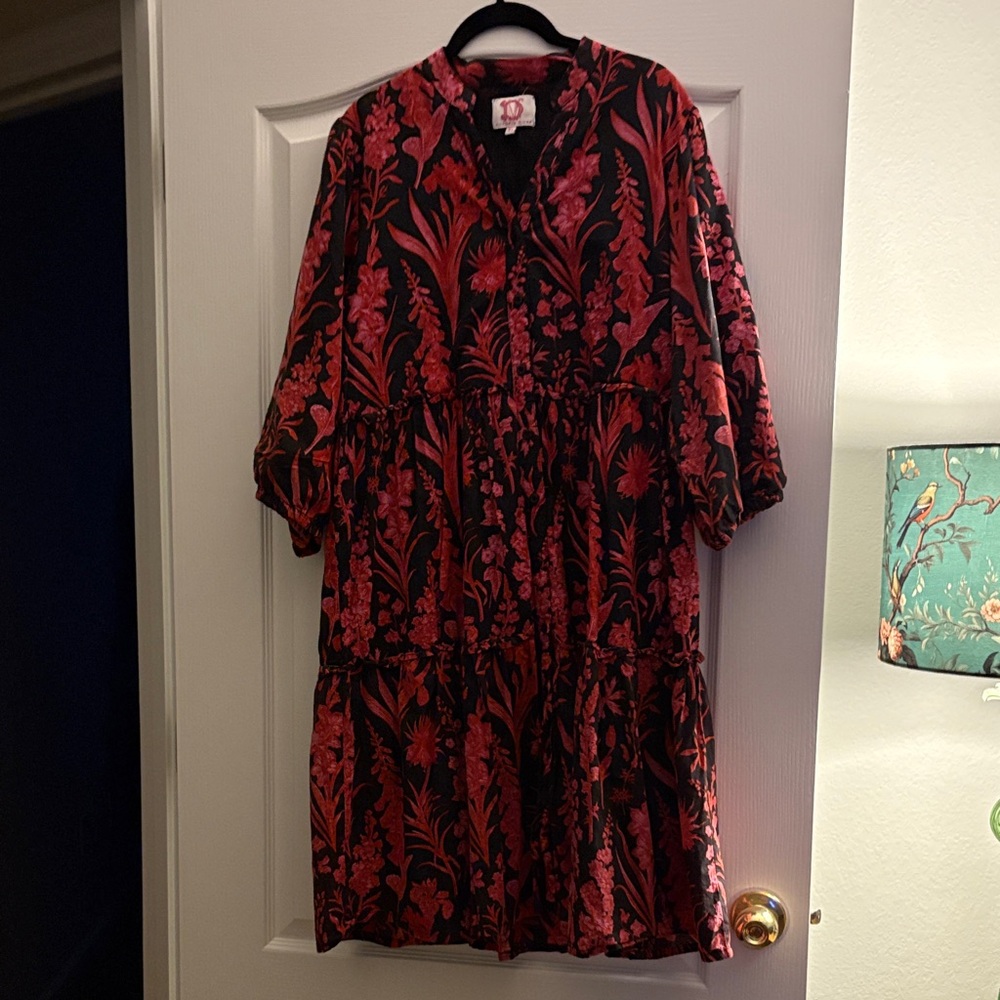 Victoria Dunn XL 100% Cotton Fully Lined Dreaa